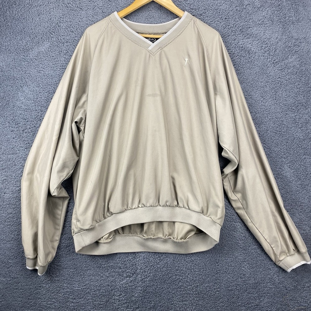 Austin Golf Tour Collection Jacket Men XL Pullover V Neck‎ Rain Shell